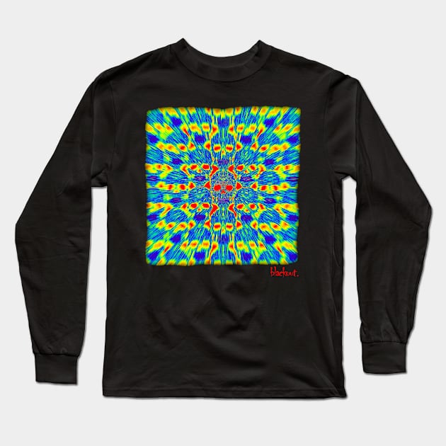 Skulls Rainbow Zoom by Blackout Design Long Sleeve T-Shirt by Blackout Design